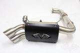 EVOLUTION POWERSPORTS RZR XP TURBO “CAPTAIN’S CHOICE” 3″ TURBO BACK CUT OUT EXHAUST